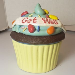 Ganz "Get Well" Cupcake Trinket Box